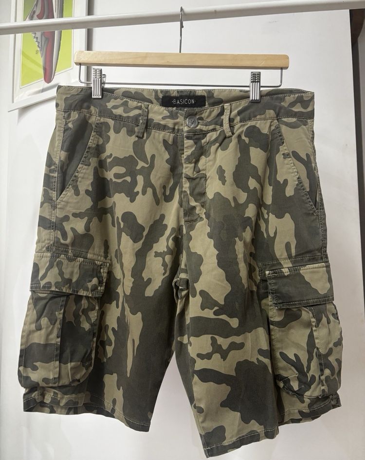 Camouflage Cargo Shorts Basicon 3